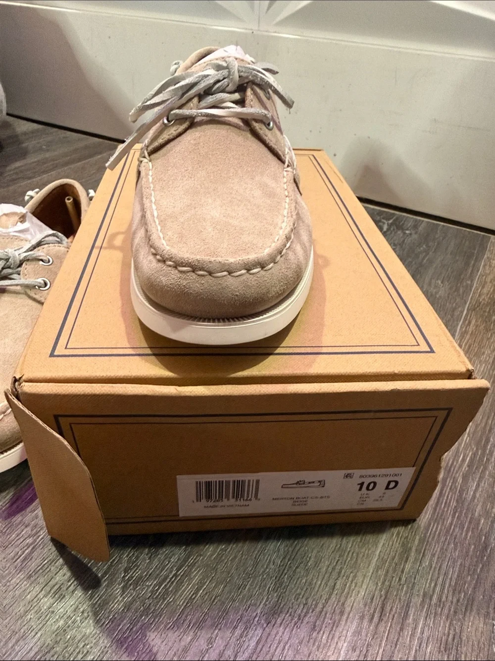 Polo Men's Merton sued boat show in beige bone • Sz 10